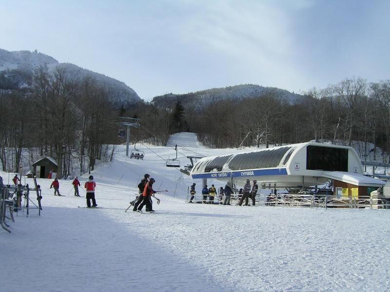 Ferienwohnung La Vie Aupres Du Lac Magog Exterior foto