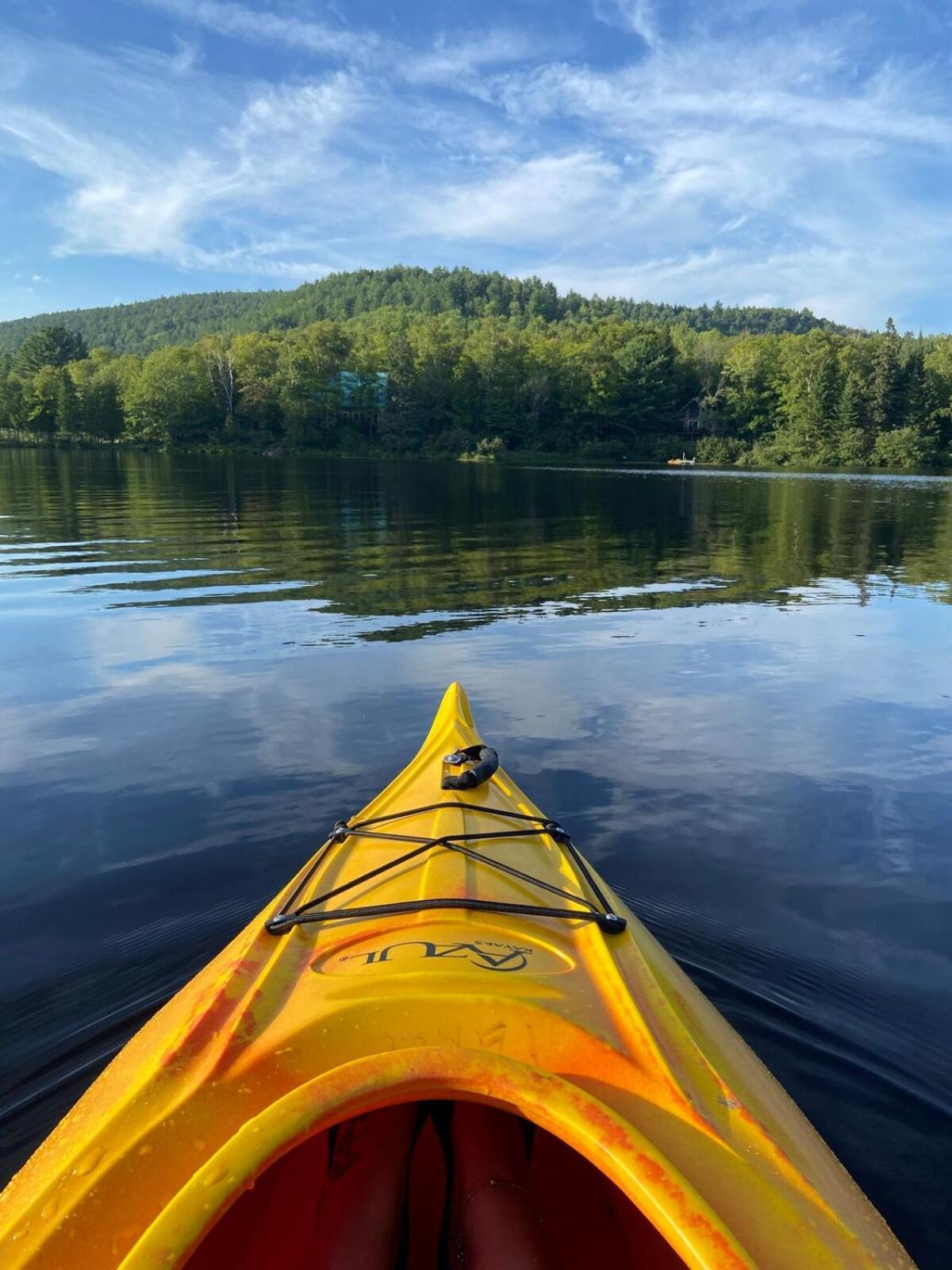 Ferienwohnung La Vie Aupres Du Lac Magog Exterior foto